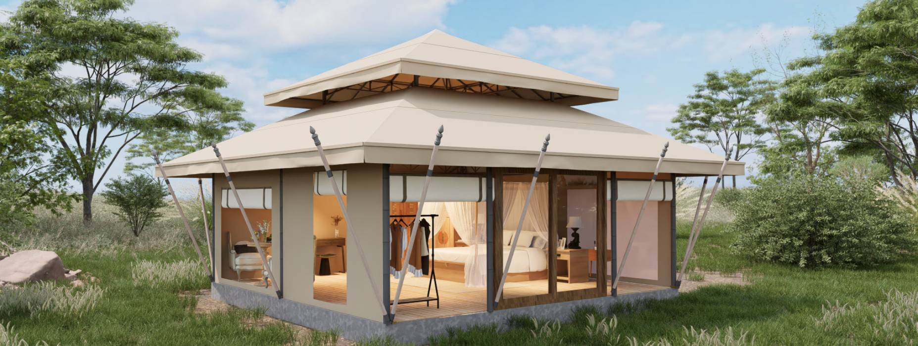 钦北区户外野奢帐篷